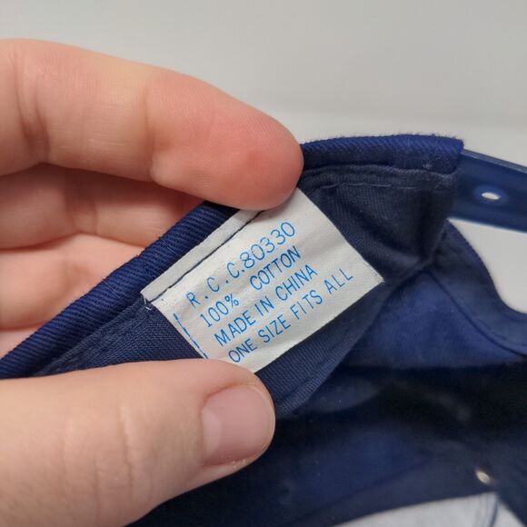 Penta Soil Snapback Rope Hat Blue OSFA Adjustable Solid Vent Holes - Picture 8 of 8